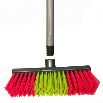 HARD Brush Floor Scrubber With Handle